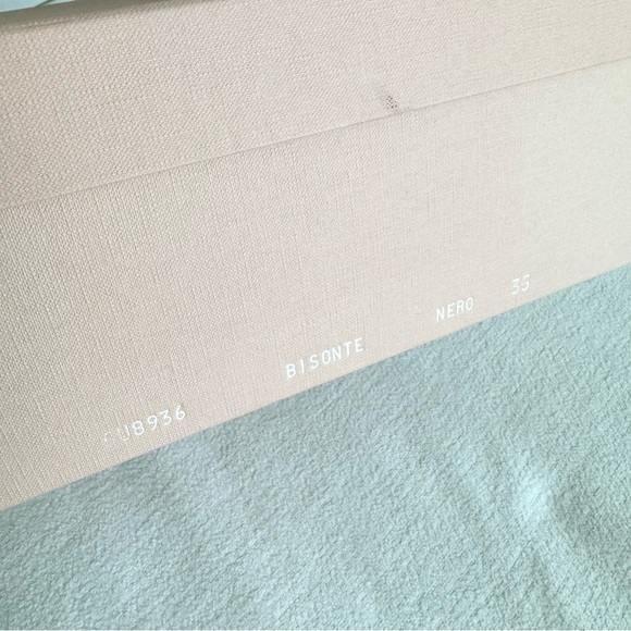 Miu Miu Black Calzature Bisonte Nero Boots  35 - Picture 15 of 15